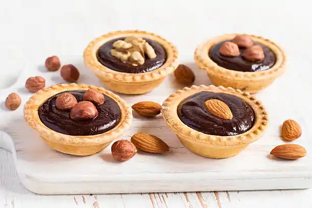 Tartelettes chocolat & noix