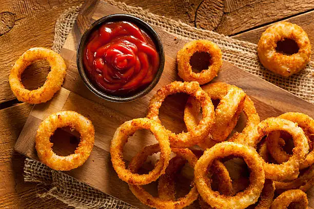 Onion rings maison croustillants