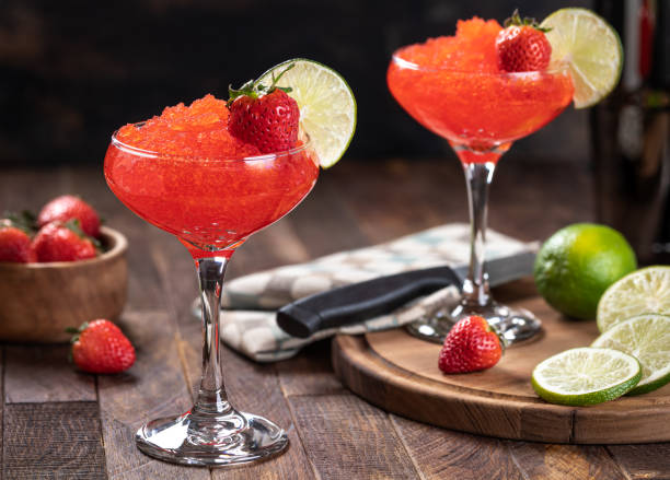 Image de la recette de Daiquiri aux fraises