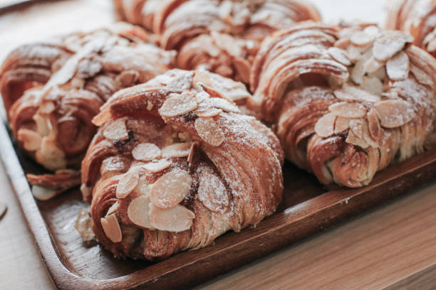 Image de la recette de Croissants aux amandes