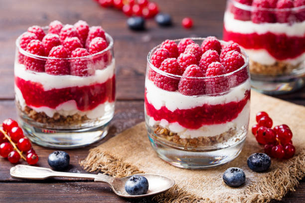 Image de la recette de Verrine framboises/cheesecake