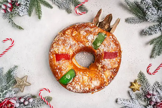 Couronne des Rois briochée aux fruits confits