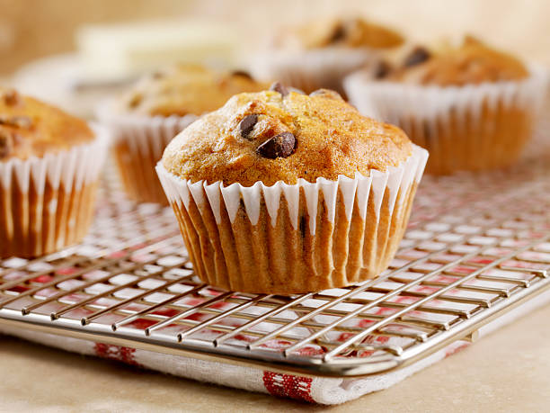 Image de la recette de Muffins à la banane et Nutella