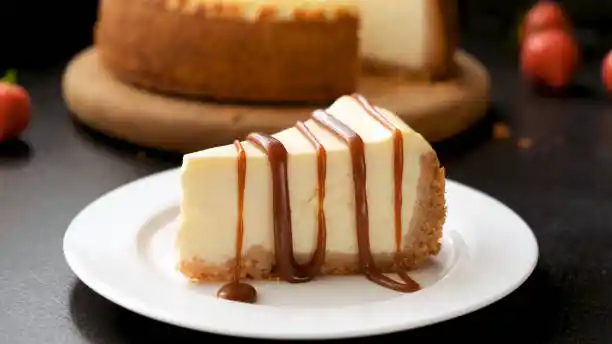 Cheesecake caramel