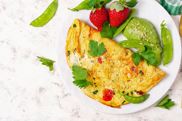 Image de la recette de Omelette Méditerranéenne