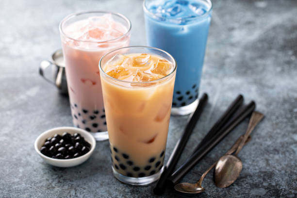 Image de la recette de Bubble tea au lait