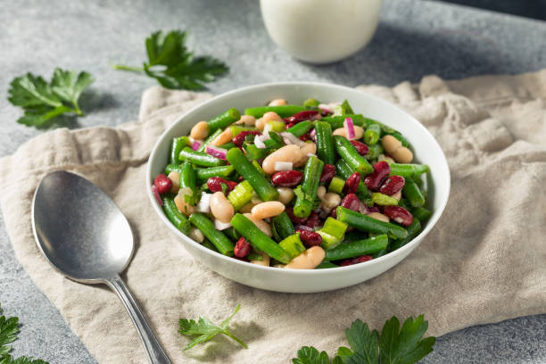 Image de la recette de Salade de trois haricots